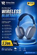 p9 pro max Wireless Bluetooth Headphones - Random colors ~ With Box & With Cablep9 pro max Wireless Bluetooth Headphones - Random colors ~ With Box & With Cable